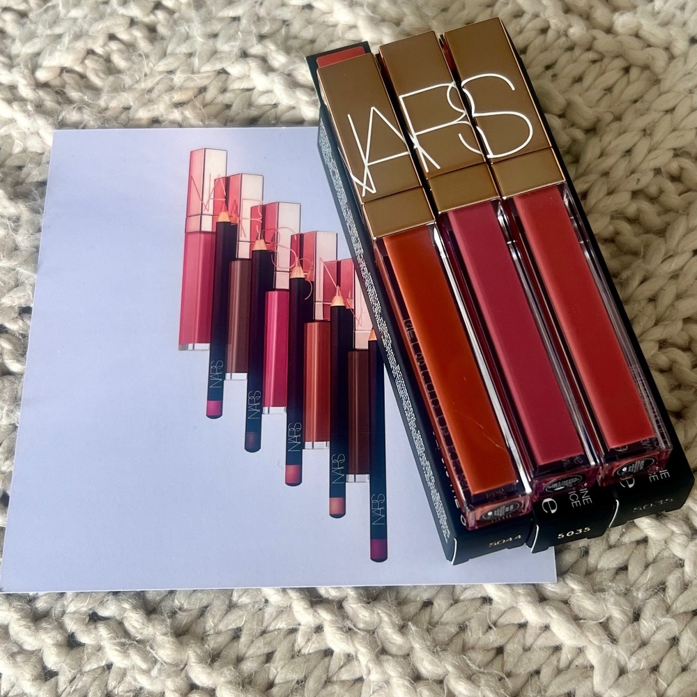 New. NARS After Glow Lip Shine Collection